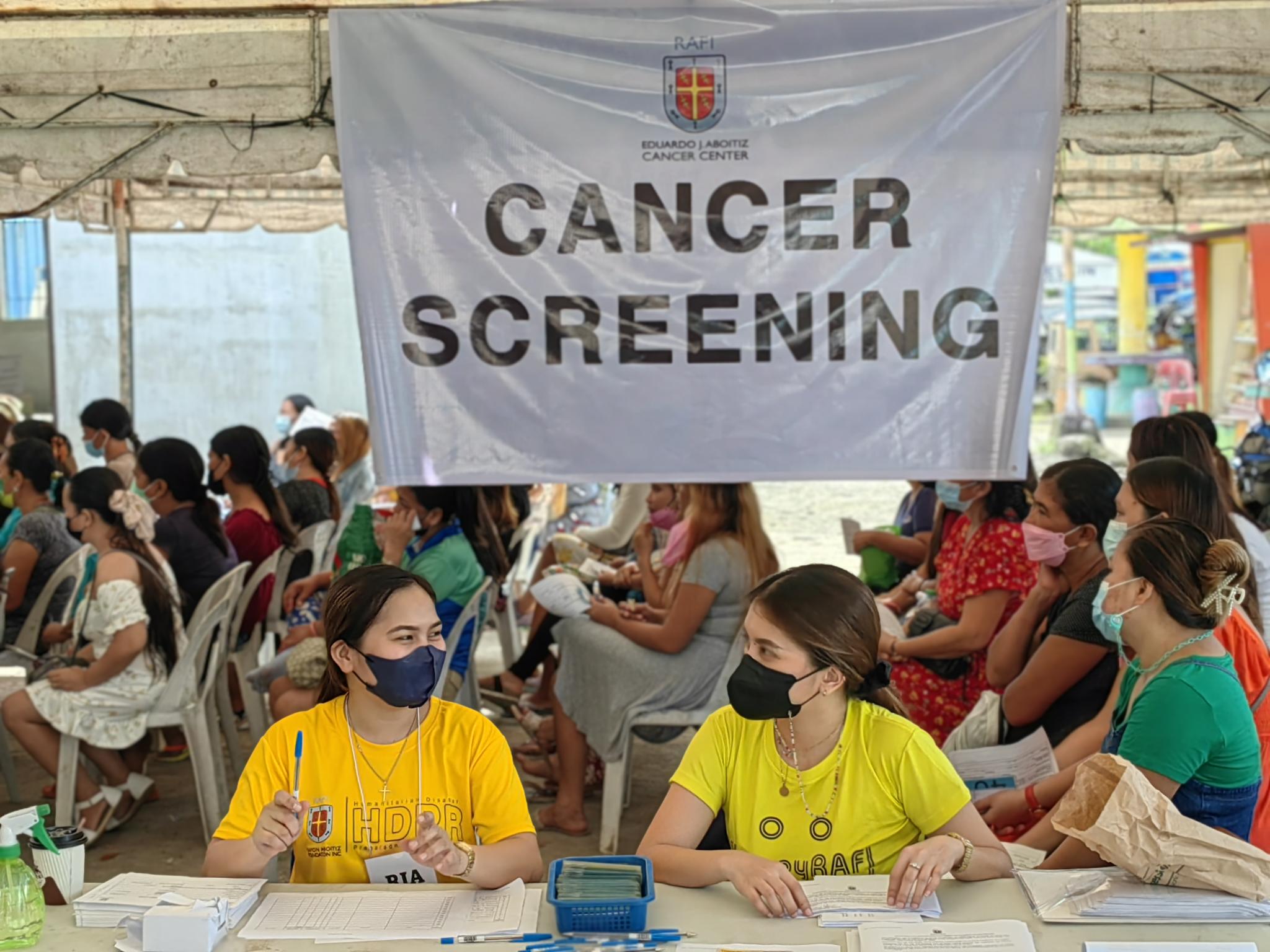 people screened