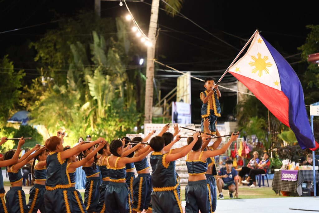 Cebuano youth engaging in Gabii sa Kabilin, a cultural heritage night highlighting Filipino traditions.