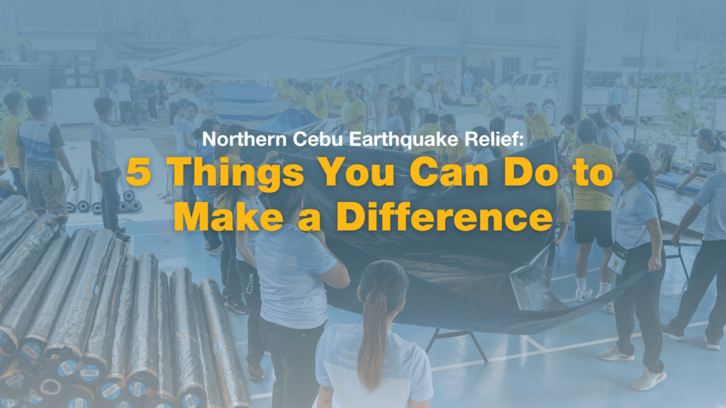 northern cebu earthquake relief